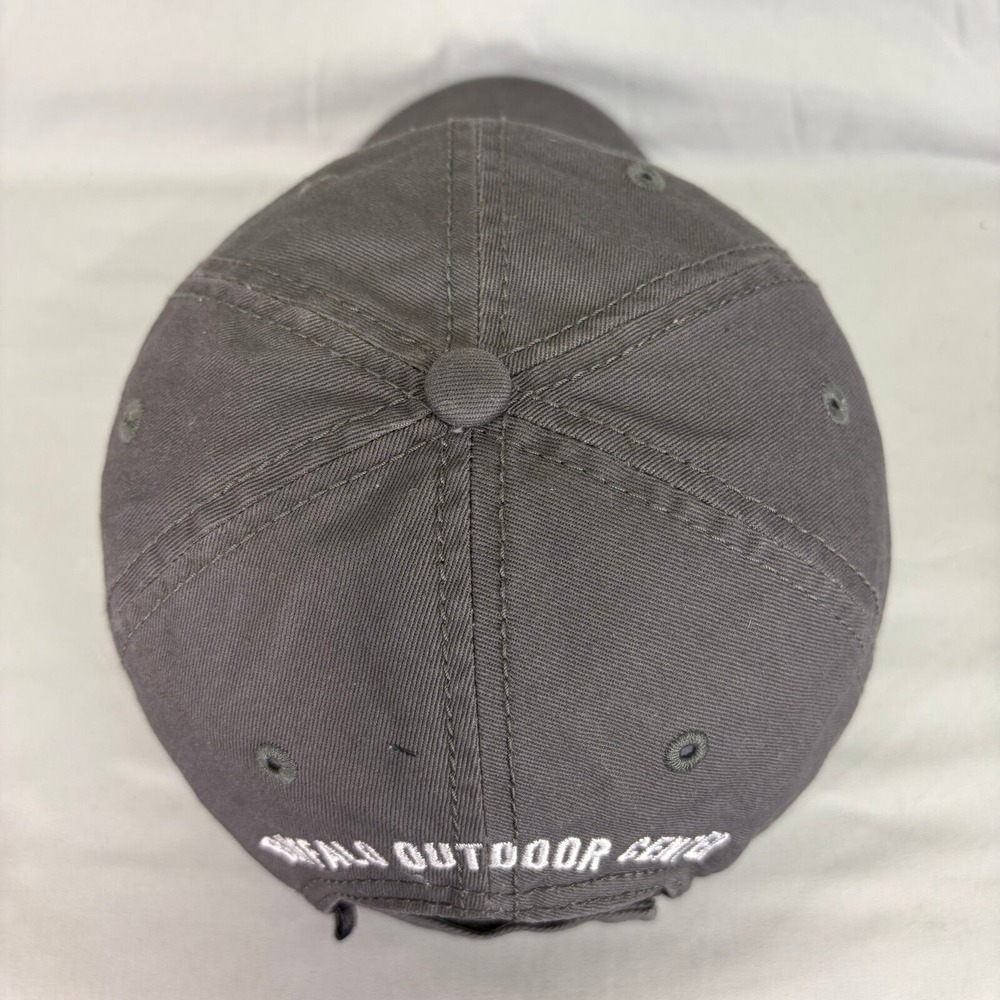 Ouray Buffalo National River Hat Mens OSFM Gray Ponca Arkansas Cap - Picture 3 of 6